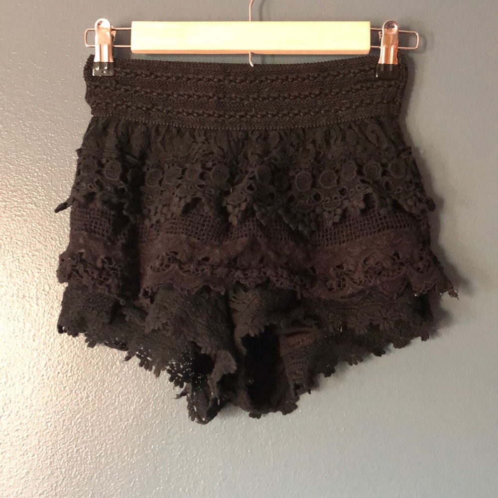 Lace shorts